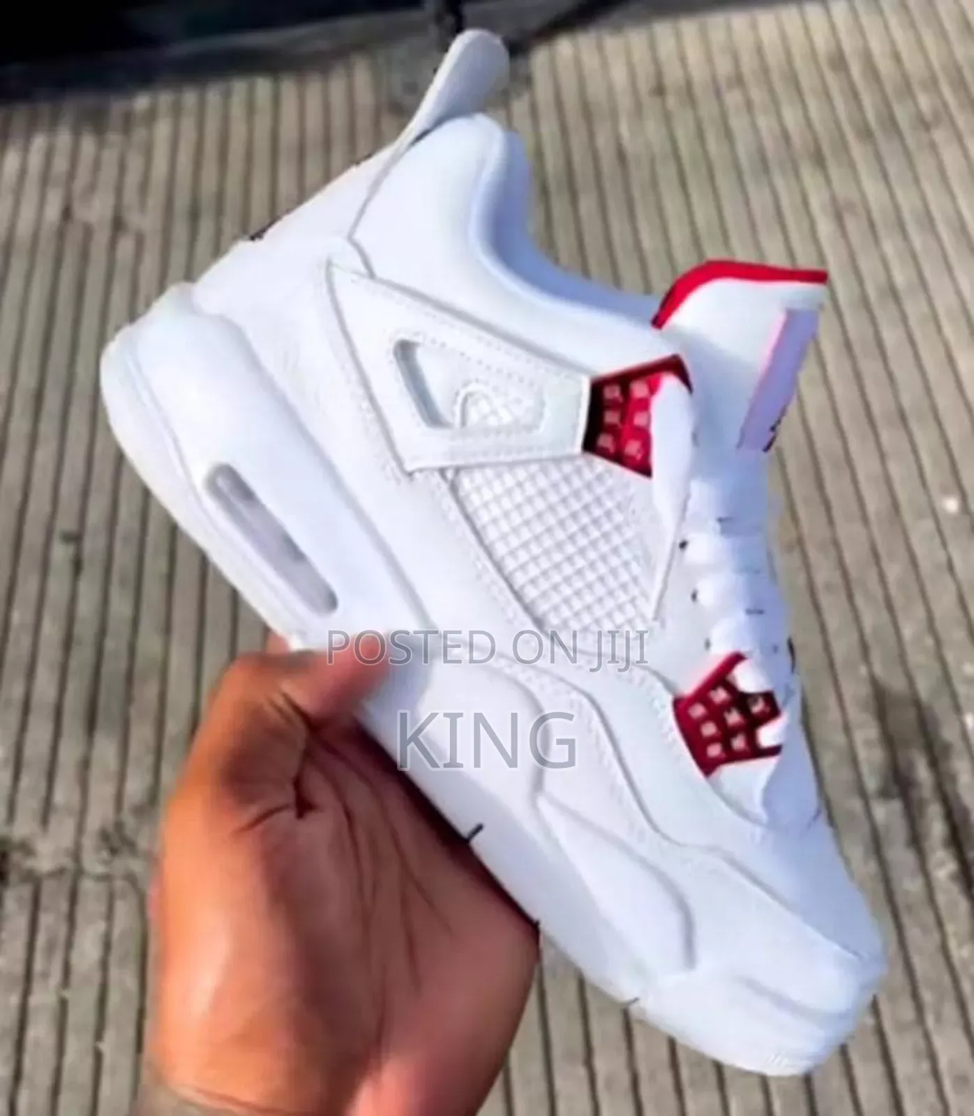 Exact White Jordans