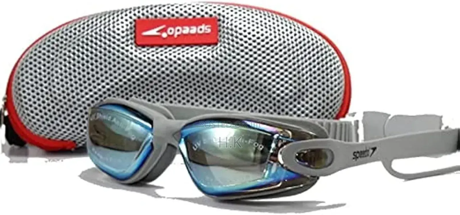 Galvanic Uv Water Resistant Anti-Fog Swimming Goggles.