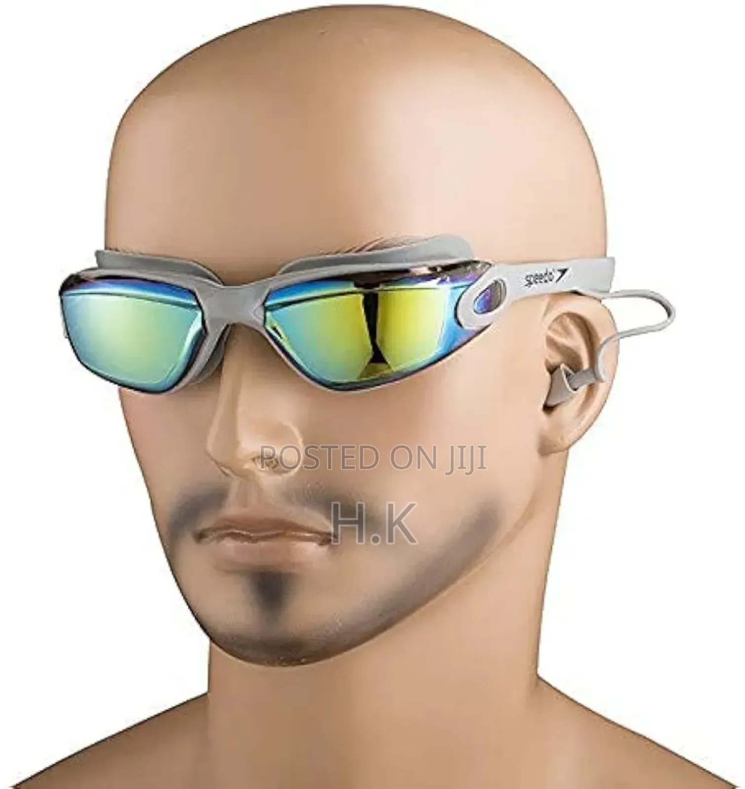 Galvanic Uv Water Resistant Anti-Fog Swimming Goggles.
