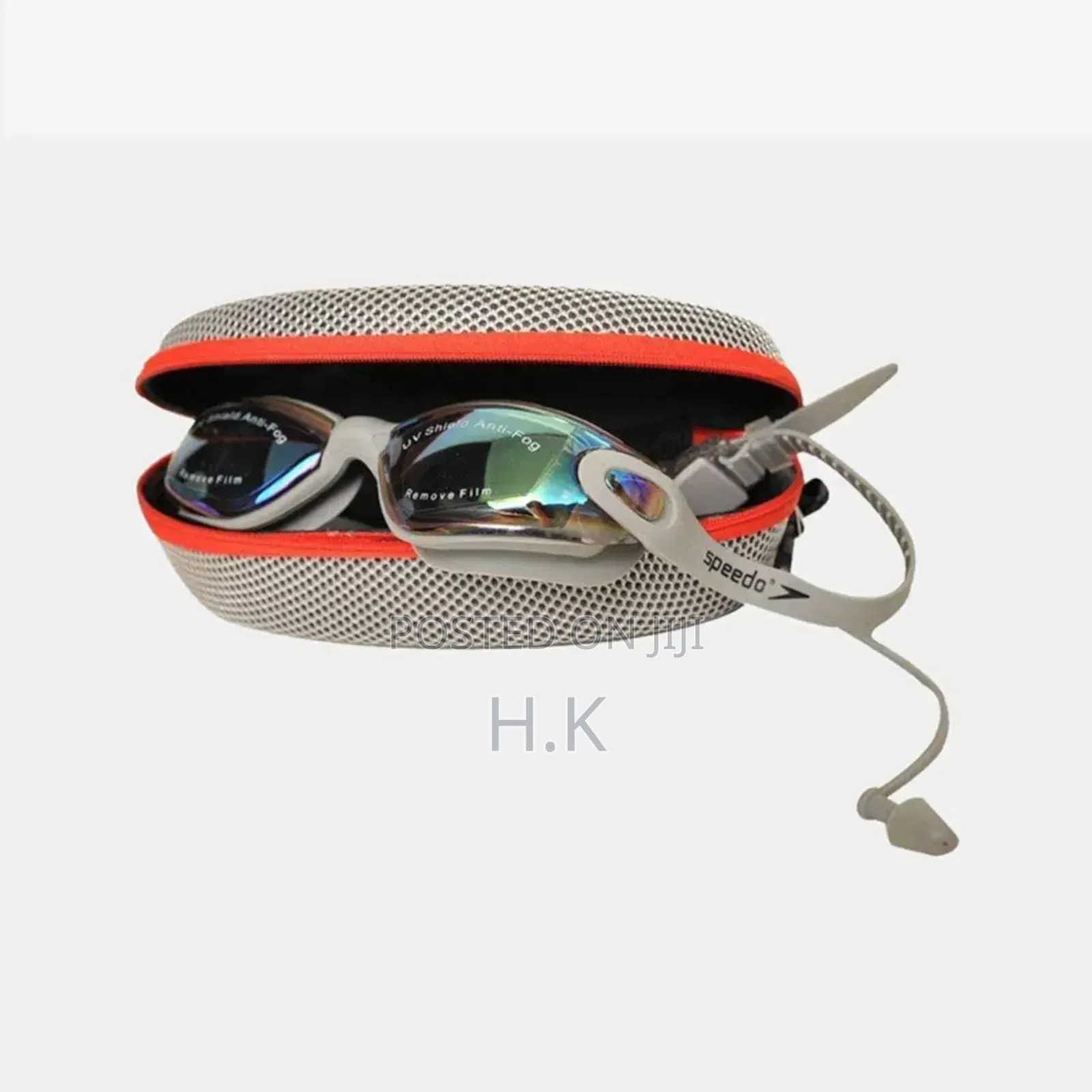 Galvanic Uv Water Resistant Anti-Fog Swimming Goggles.