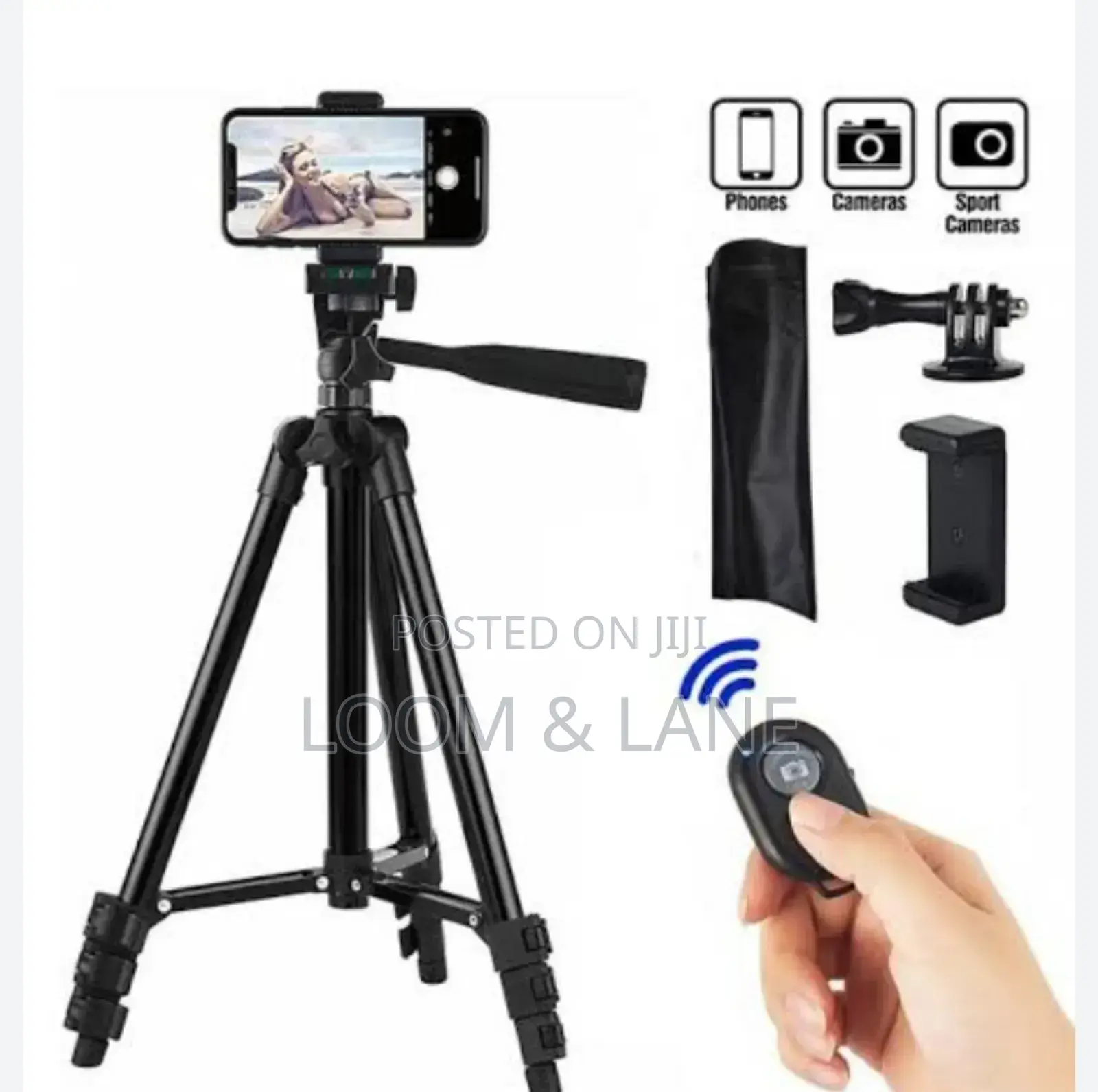 Professional Foldable Heavy Duty Phone Tripod