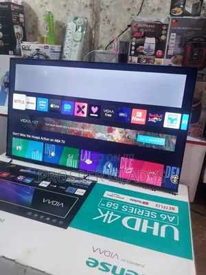 Hisense 58 Inches Led Flat Screen Flameless.