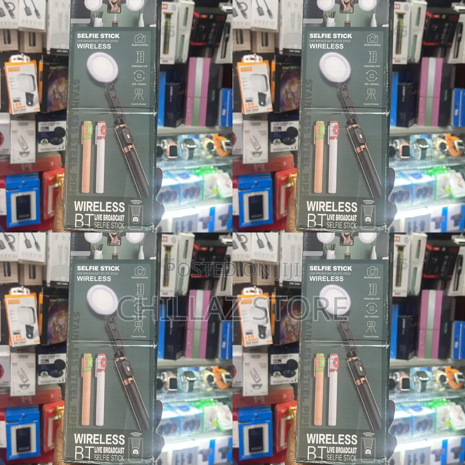 Wireless Live Broadcast Bt Selfie Stick.