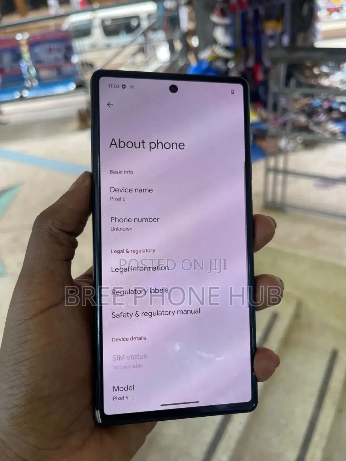 Google Pixel 6 256 GB Black