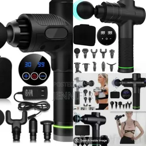 7 Heads Lcd High Frequency Massage Gun