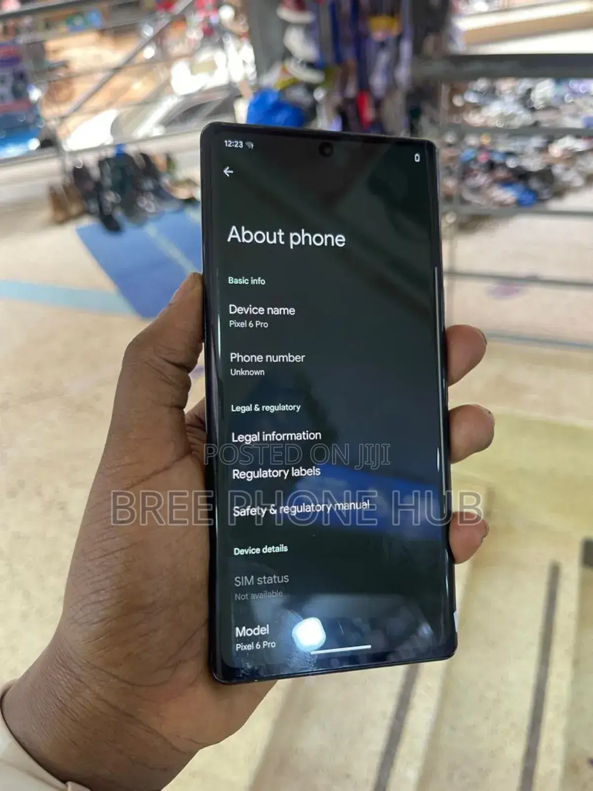 Google Pixel 6 Pro 256 GB Black