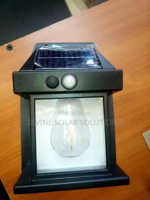 Filament Solar Wall Light