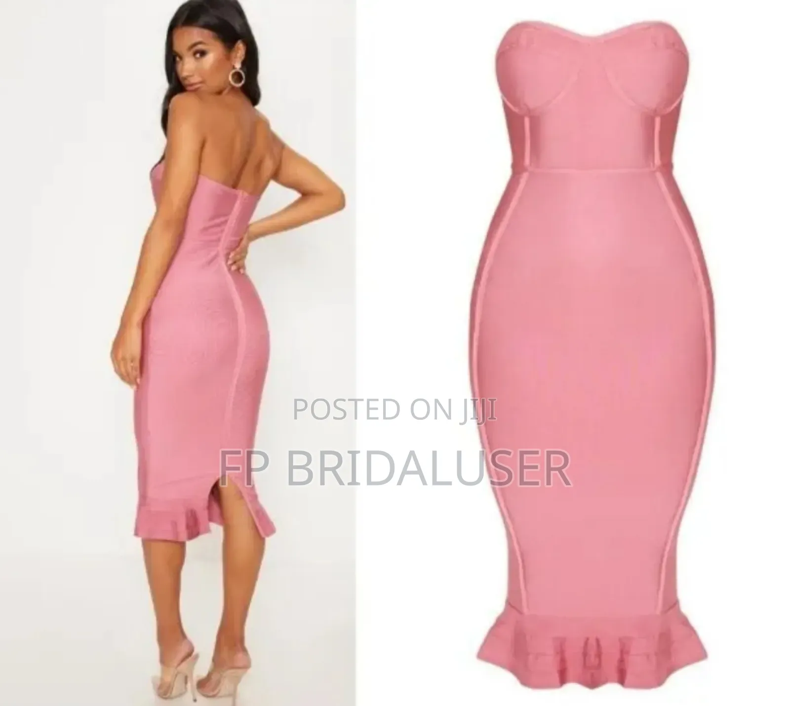 Bridesmaids Dresses for Hire White 6pcs