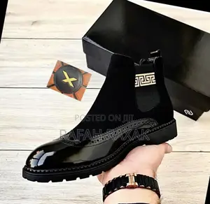 Original Men’S Suede Luxury Versace Oxford Chelsea Boots