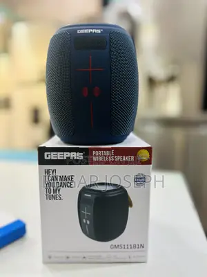 Photo - Geepas Portable Speaker .Usb Bluetooth Fm