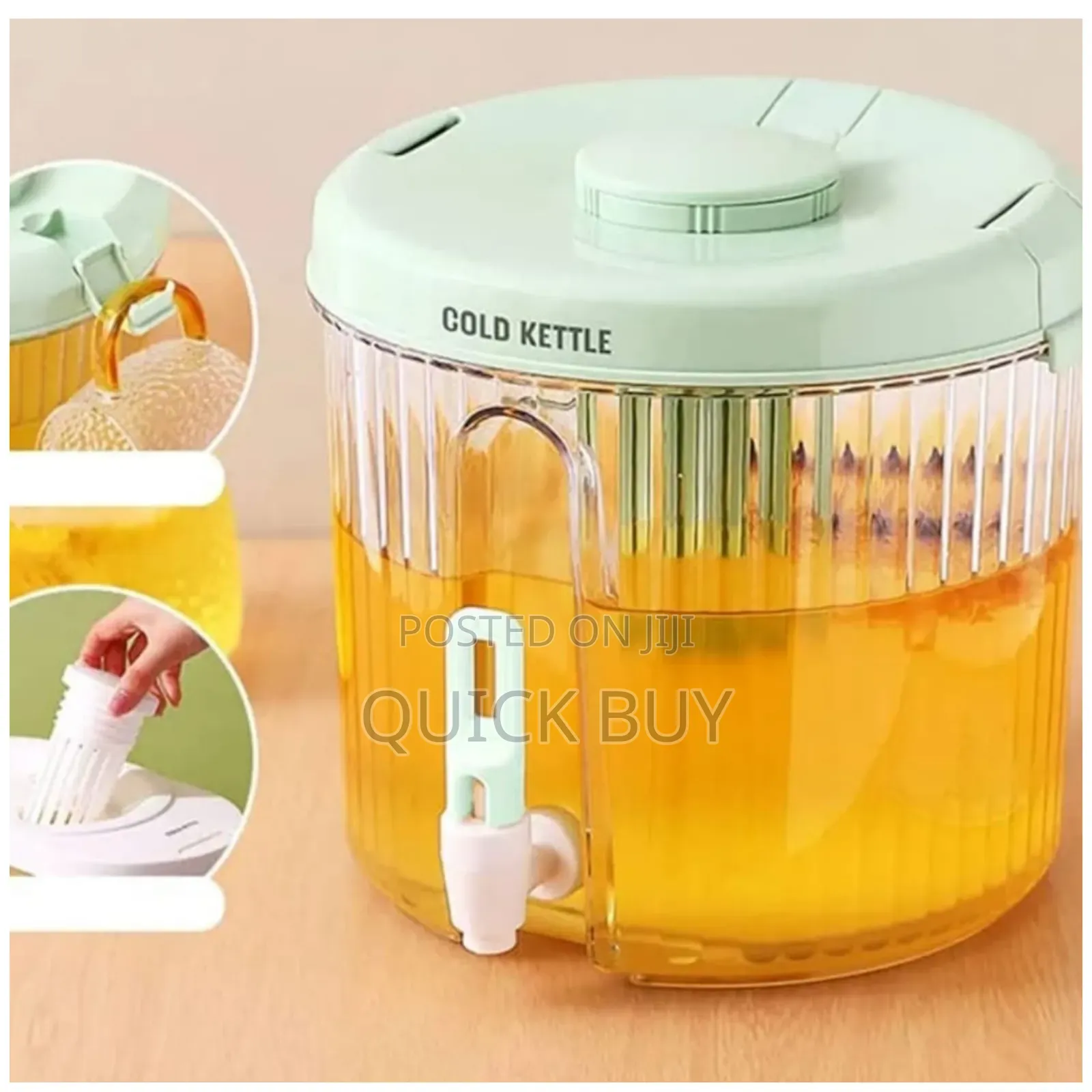 3l New Plastic Cold Kettle