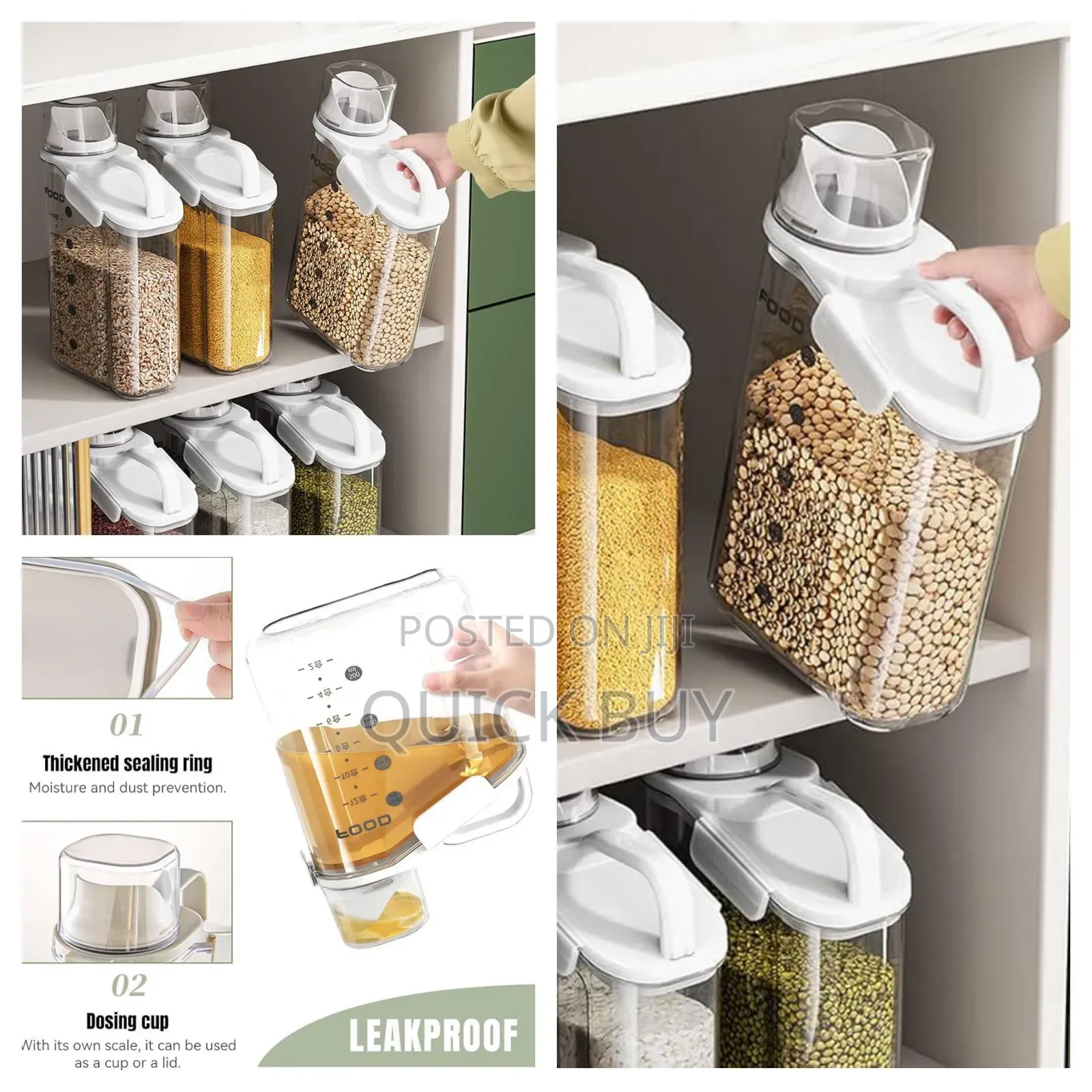 New Cereal Corporate Storage Can