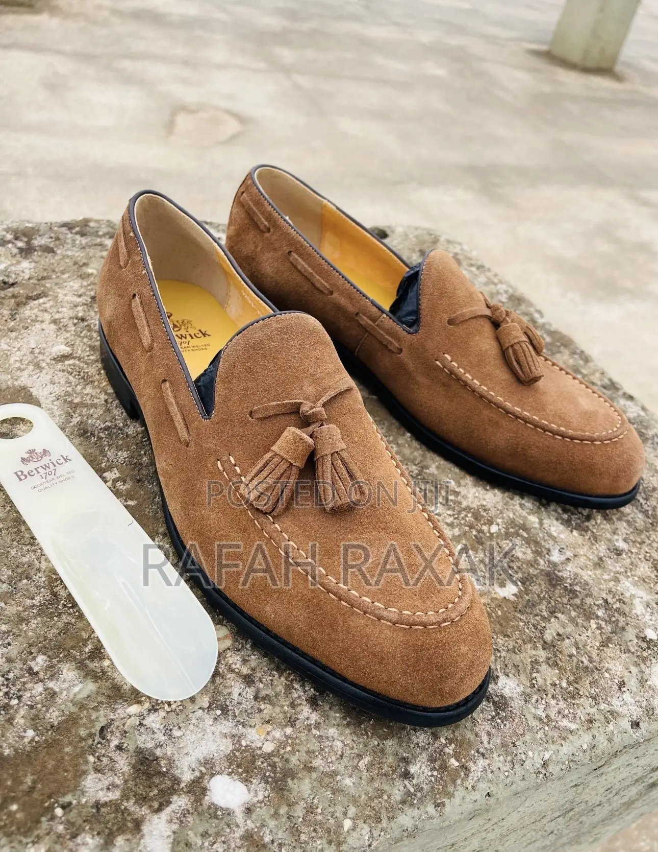 Original Men’S Brown Berwick Suede Loafers