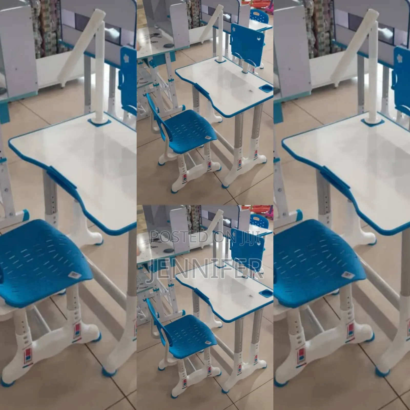 Children Adjustable Study Desk and Chair Set