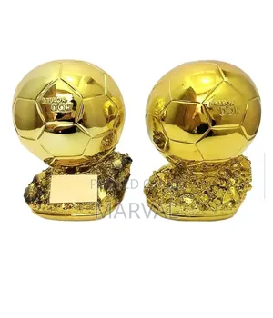 Golden Balloon Football Trophy Champion Trophy