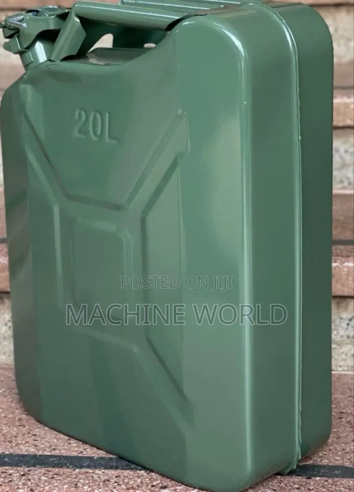 20 Litre Metallic Jerry Can
