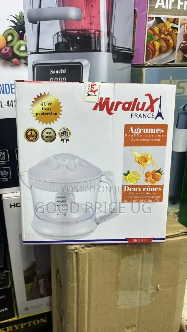 Miralux Citrus Juicer 400watts