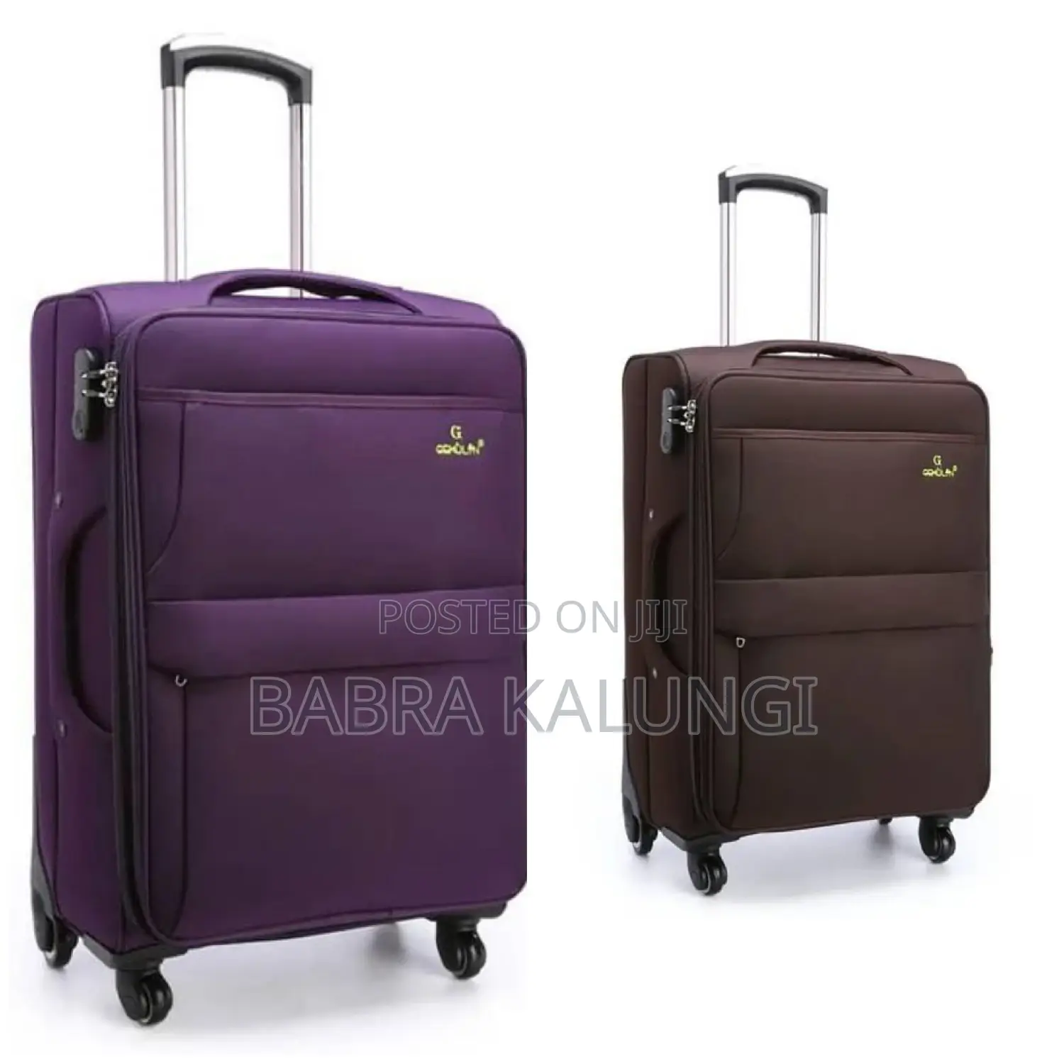 1 Piece of 20 Inch Large Capacity Check-in Travel Suitcase