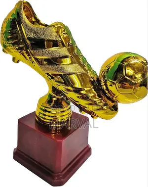 Golden Boot Trophy for Football Top Scorer