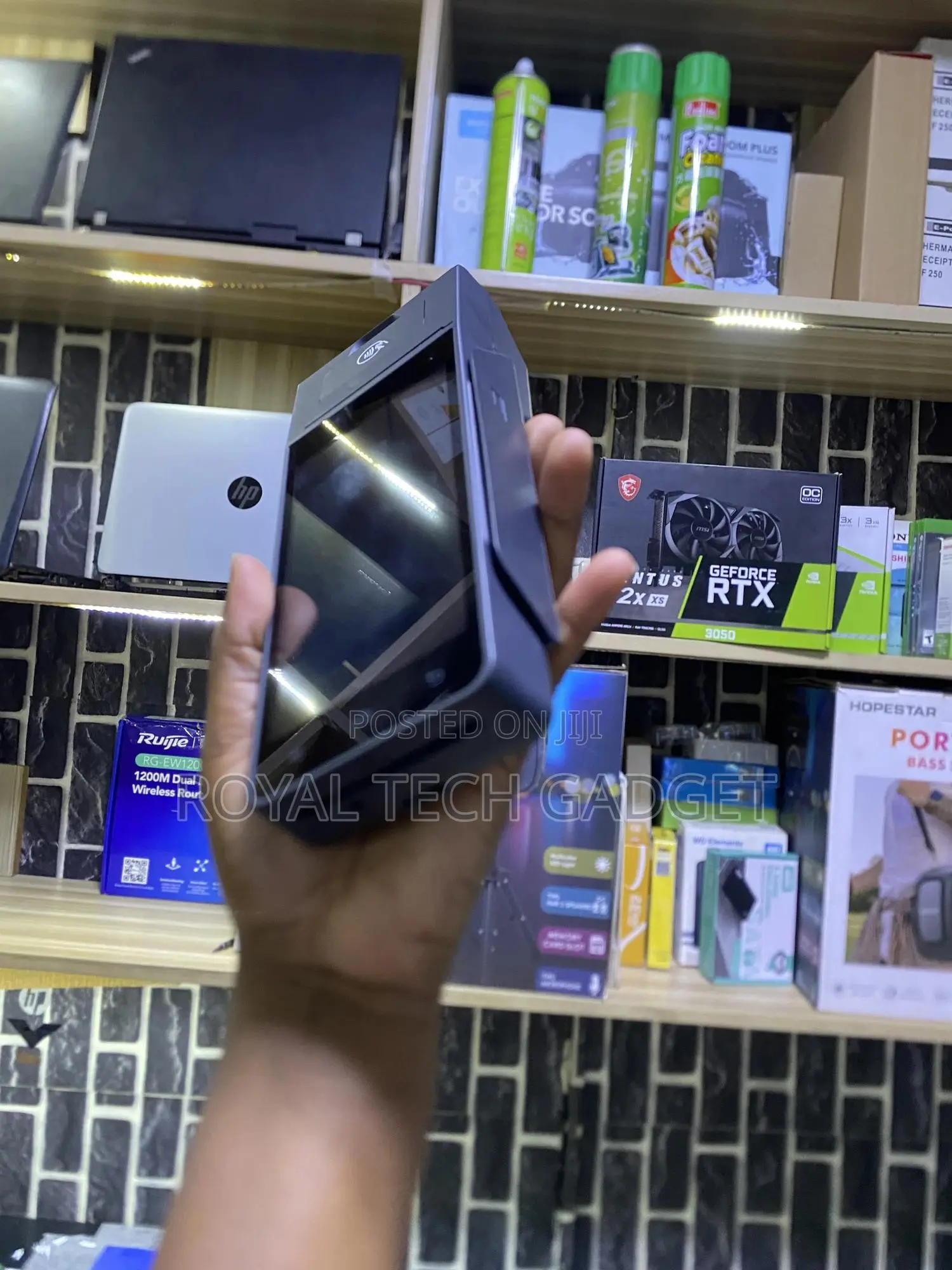 Small Portable Visa Card Pos Machine