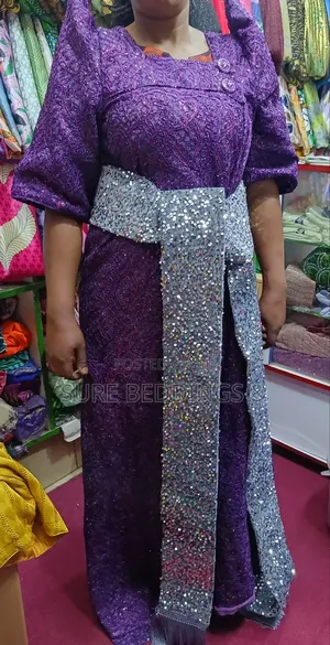 Purple Ready Made Gomesi