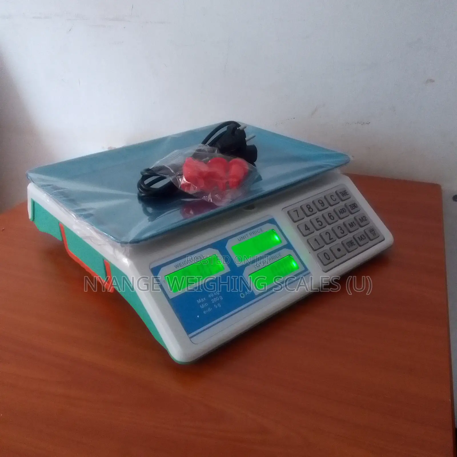 Electronic Weigh Scale 40kg/5g Weigh Accurate Digital Weighing Scale