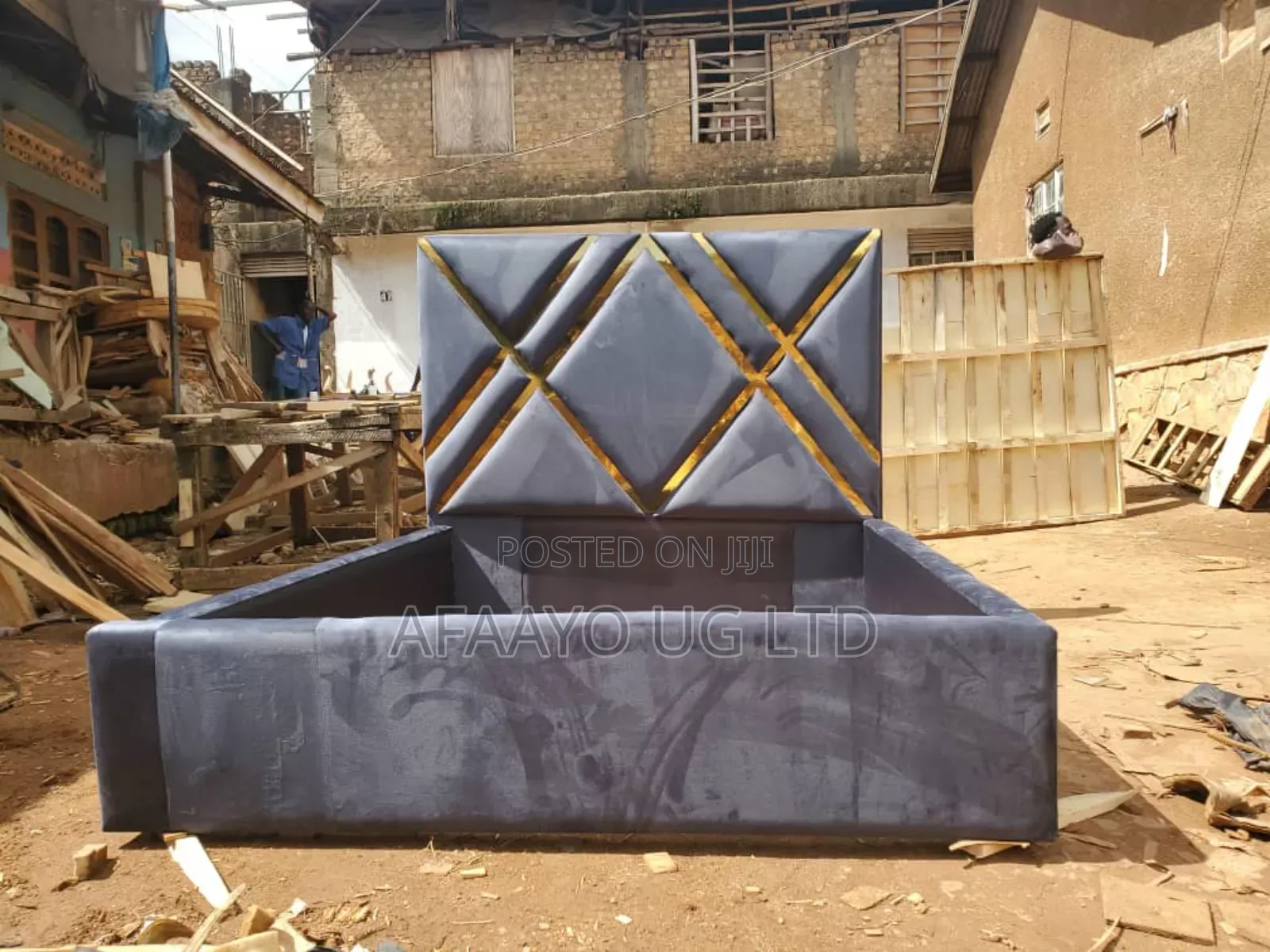 Cushioned Bed