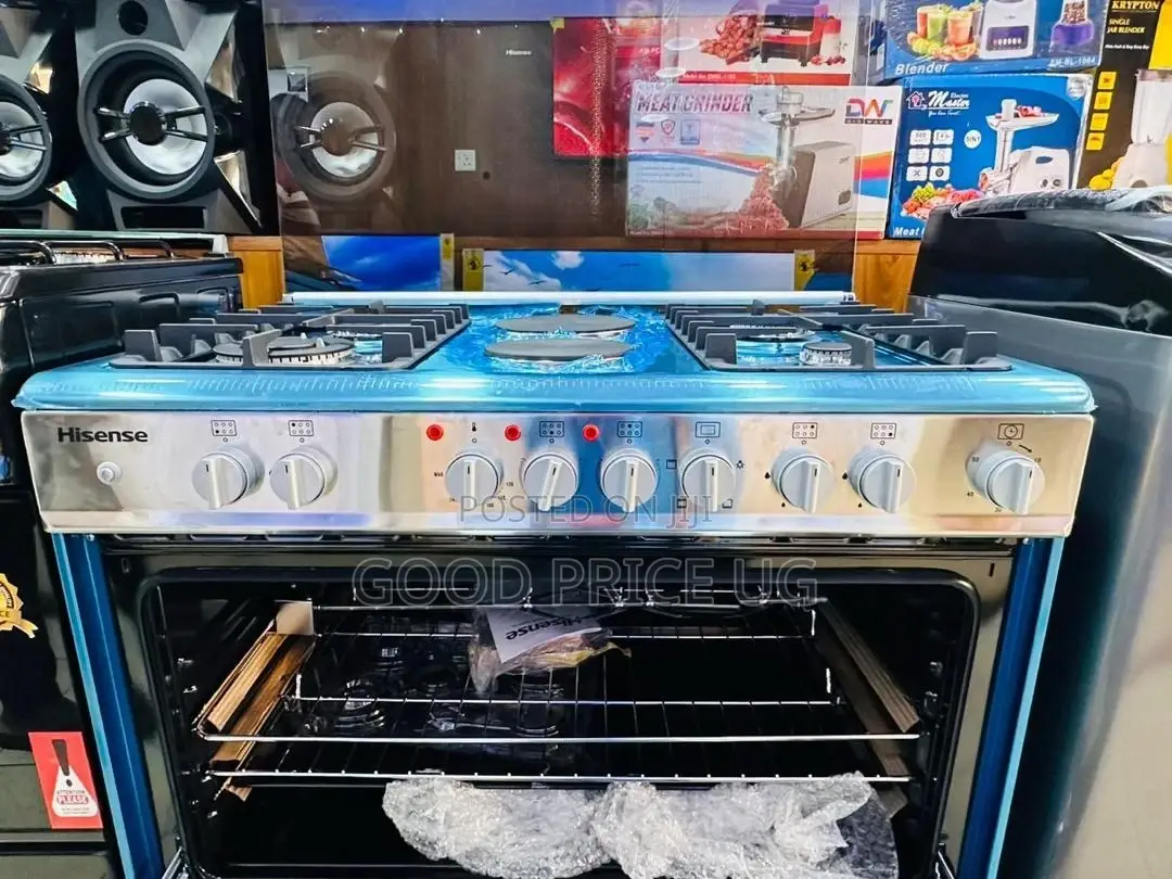 Hisense 4+2 Gas and Electric Cooker Oven