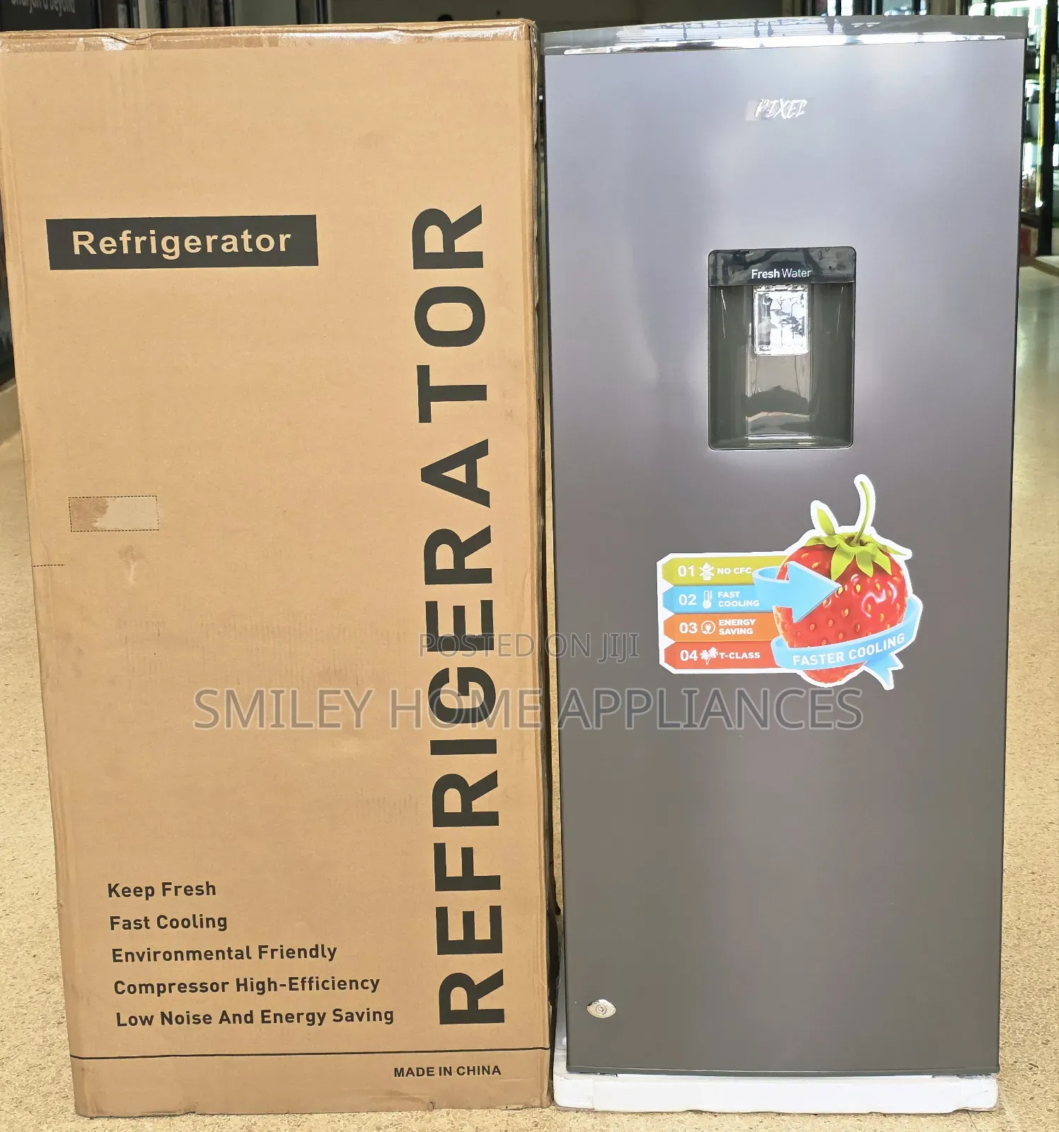 Discounted Pixels 229ltrs Single Door Fridge With Dispenser