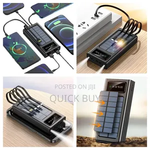 Treqa 30000mah Capacity Solar Energy Power Bank