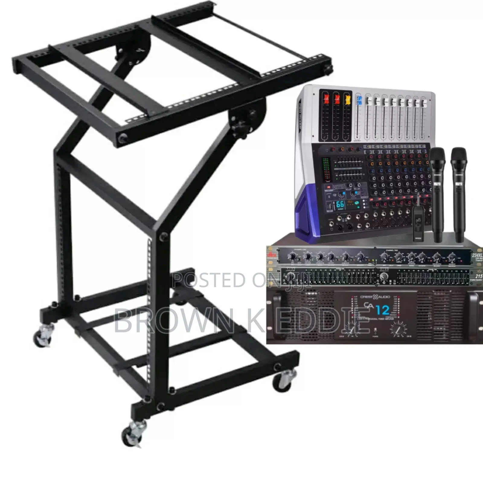 Complete Dj Rack Setup