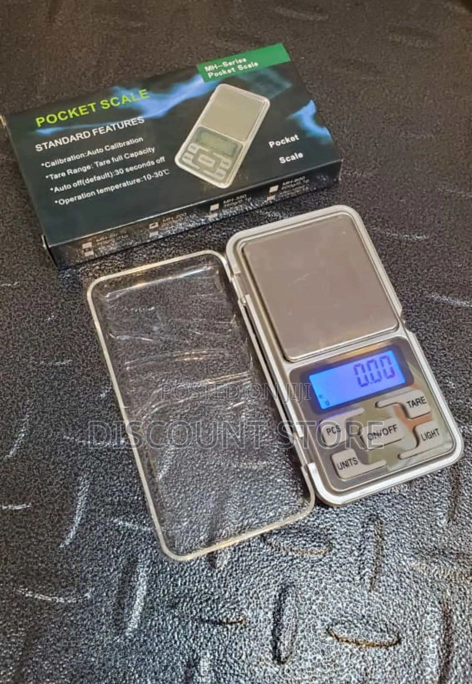 Pocket Palm Size Scale Weighing Jewelry Scale Gadgets.