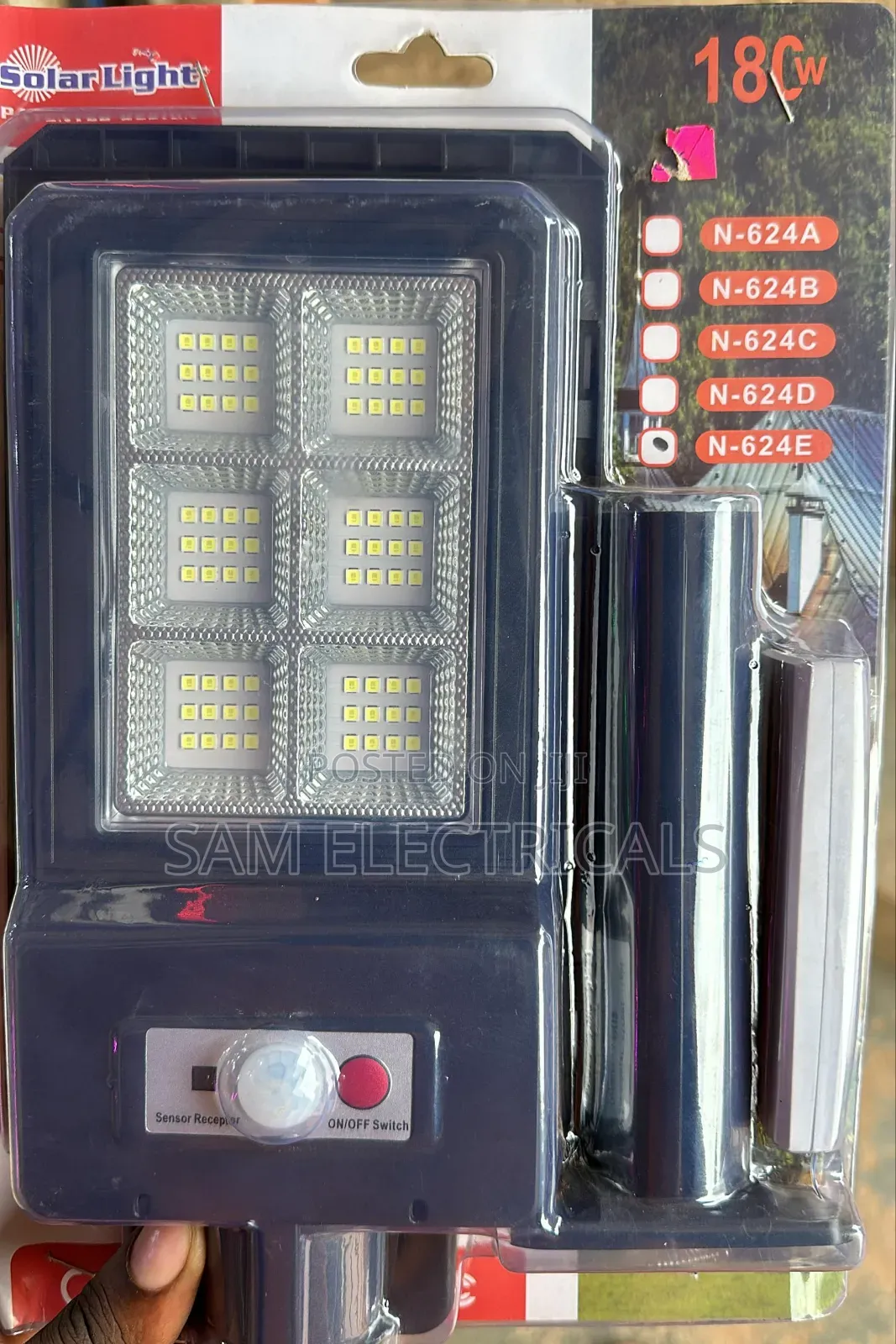 180w Mini Solar Powered Light