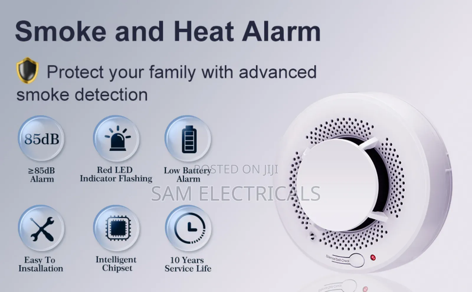 Heat And Smoke Alarms (Fire Alarms