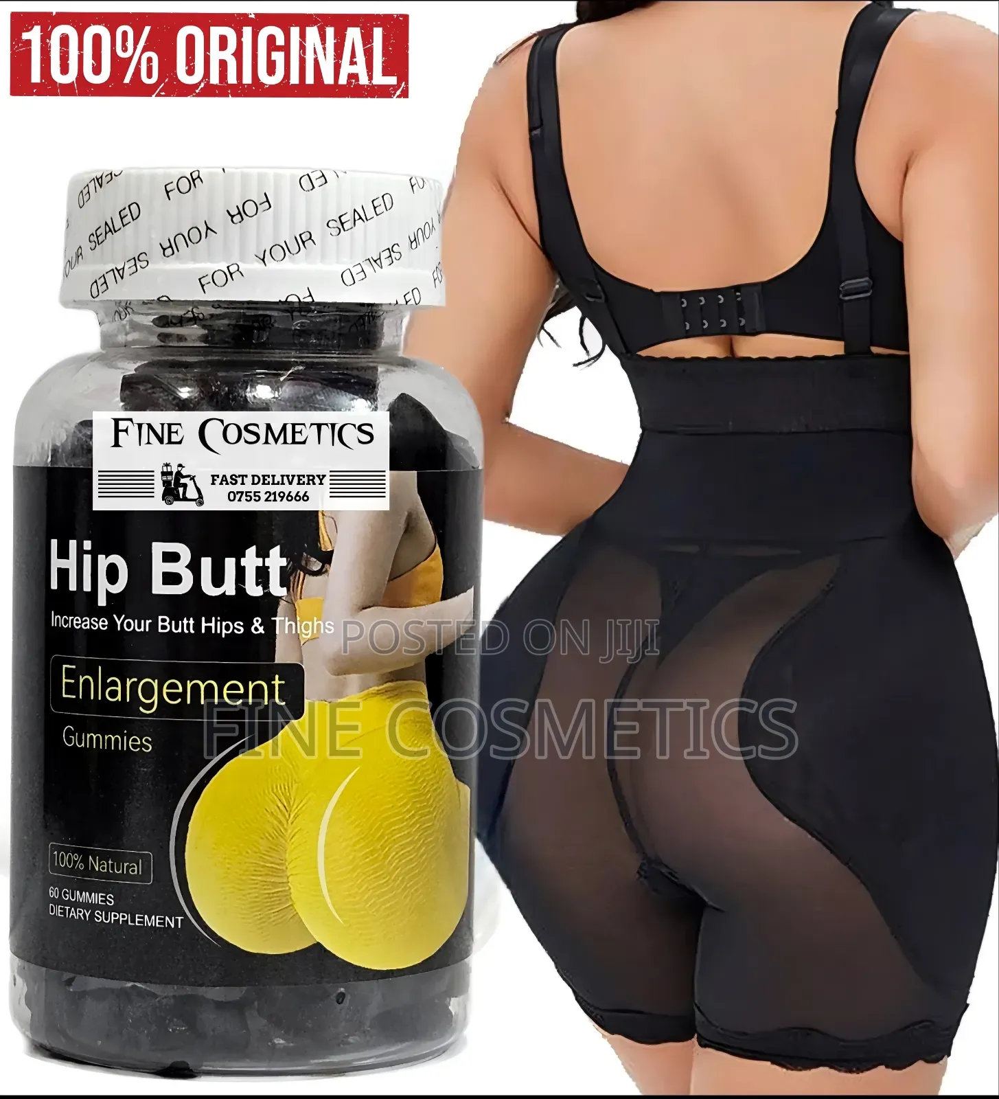 New Hip and Butt Enhancement Gummies Natural Curves + Thighs