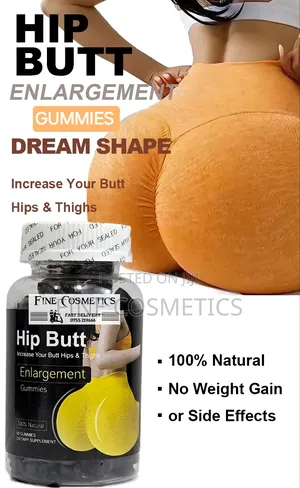 New Hip and Butt Enhancement Gummies Natural Curves + Thighs