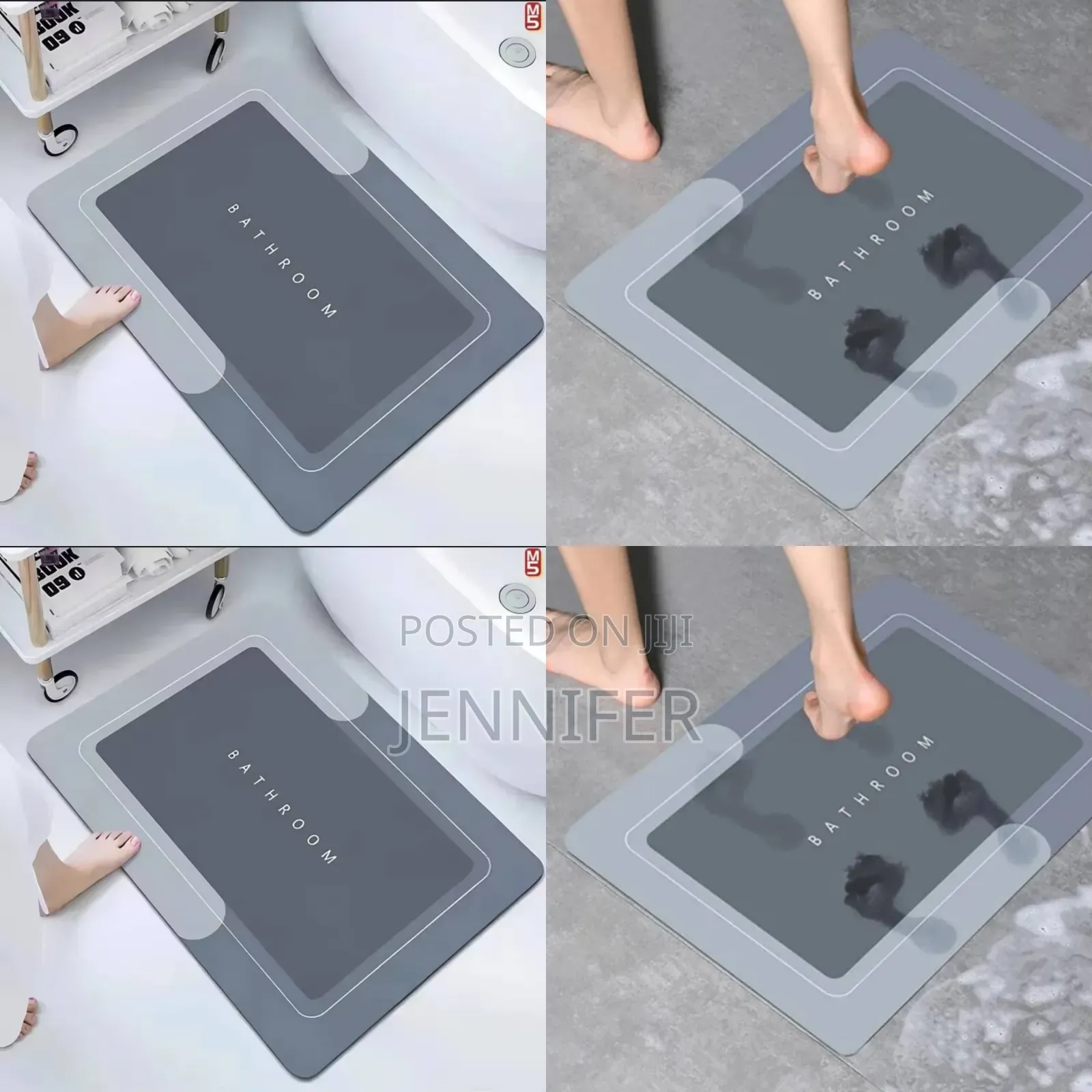 Anti Slip Bathroom Memory Mat