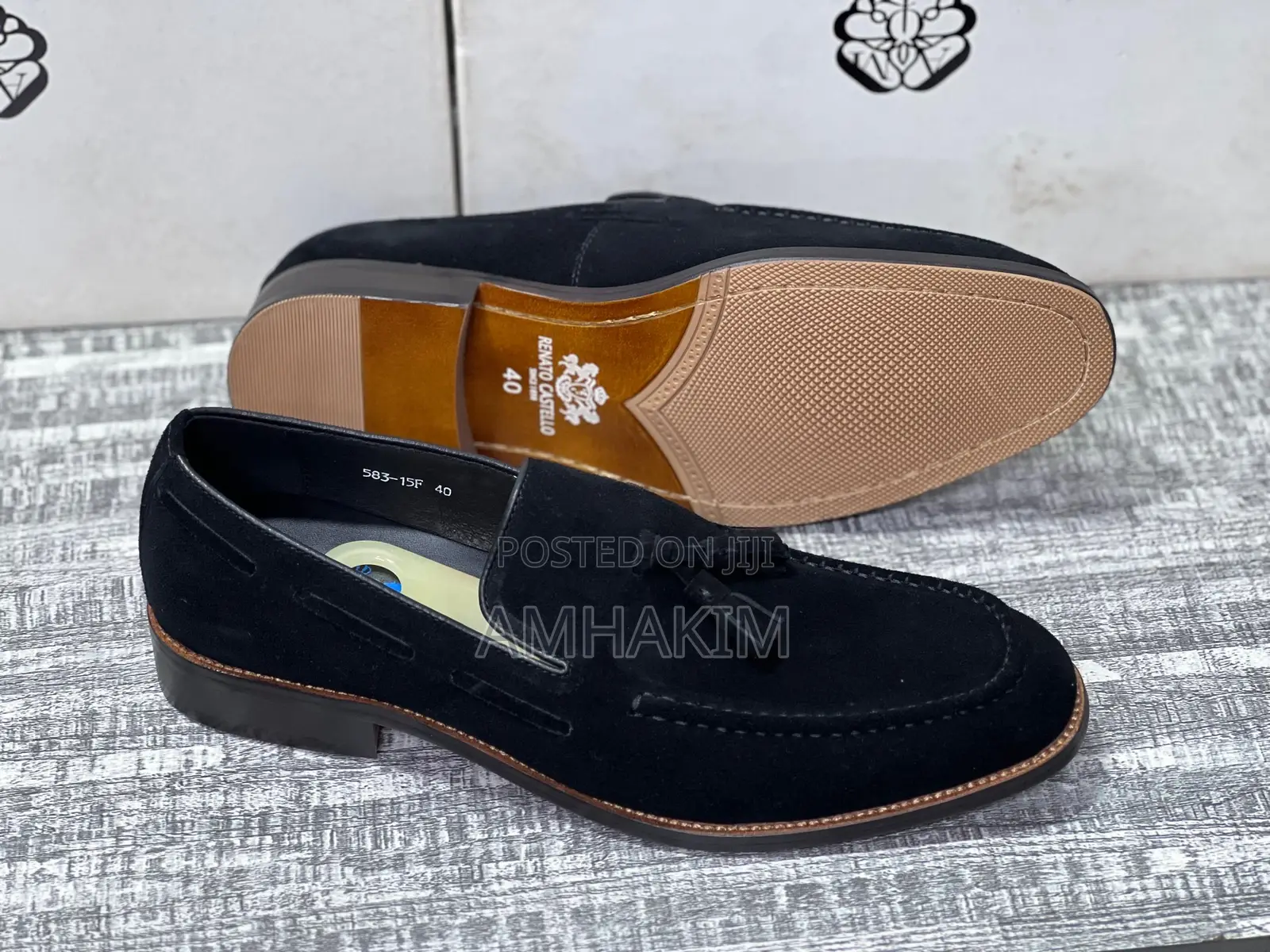 Classic Renato Castello Suede Loafers in Stock