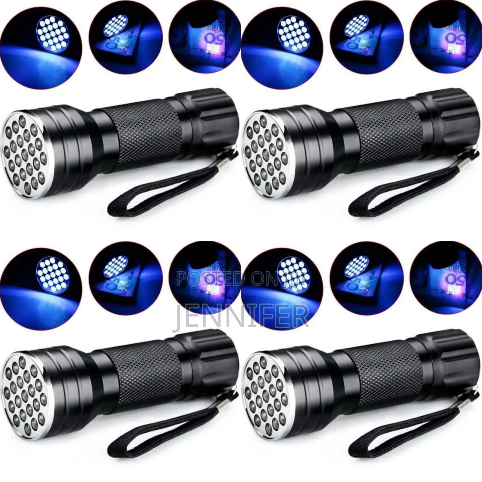Pocket Battery-Operated Fake Money Detector Torch