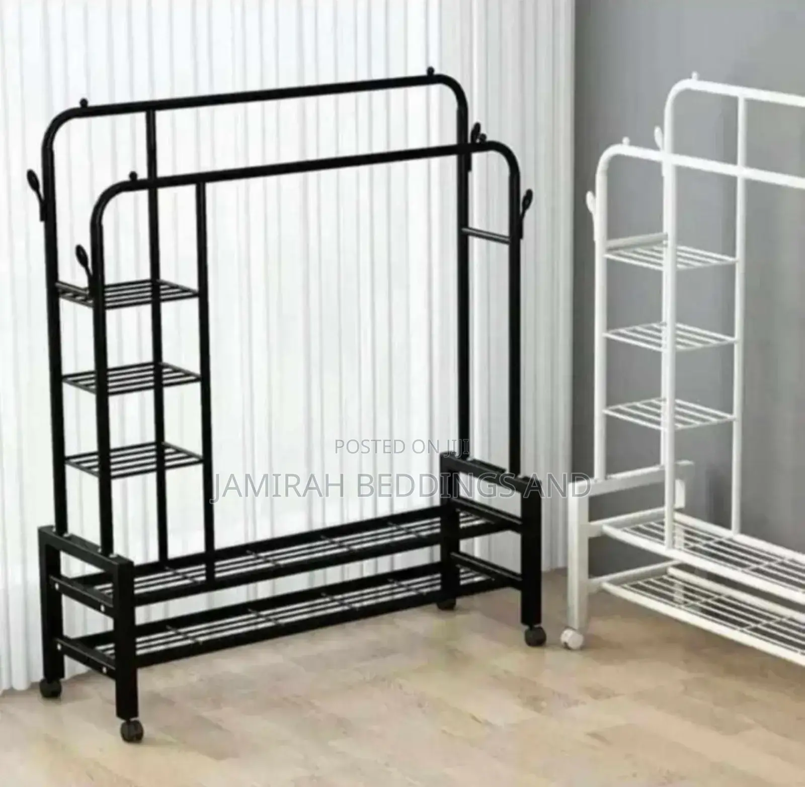 Metallic Shoe Rack