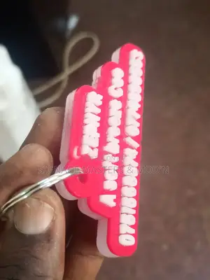 2d Detailed Acrylic Key Holders