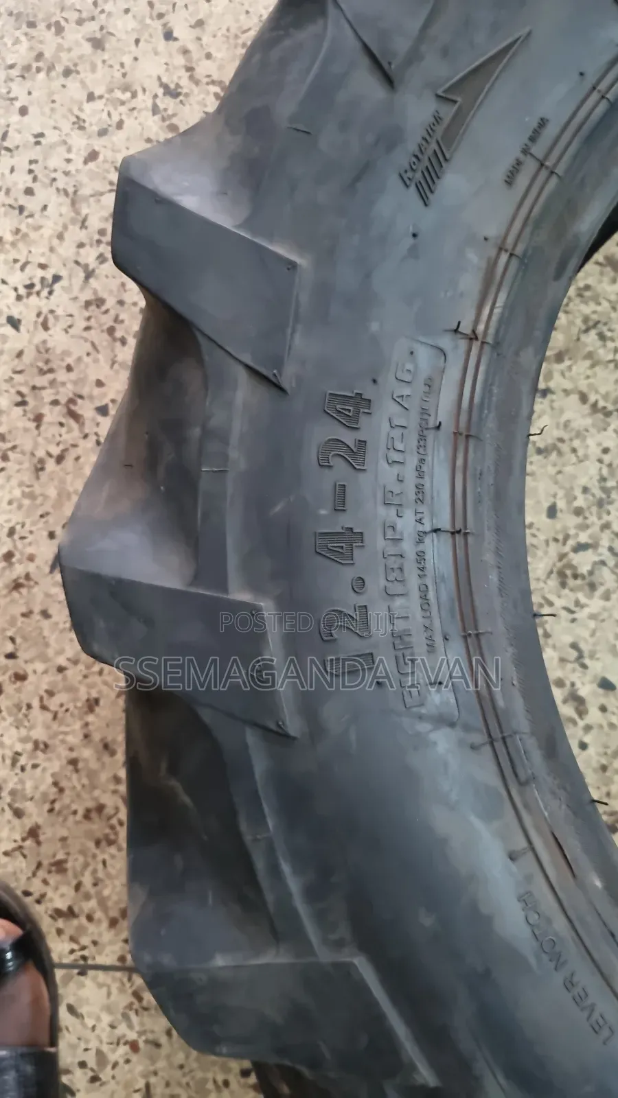 12.4r24 Tractor Used Tyres