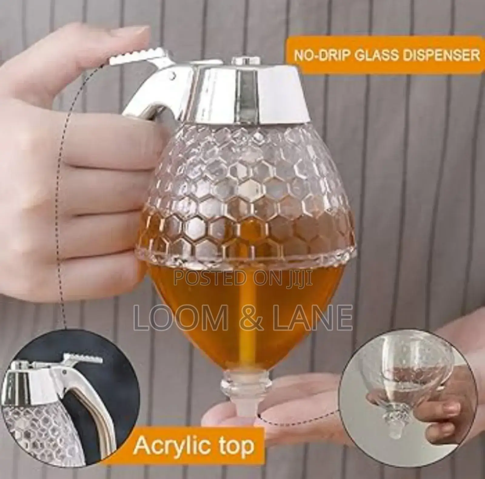 Squeeze Bottle Honey Jar