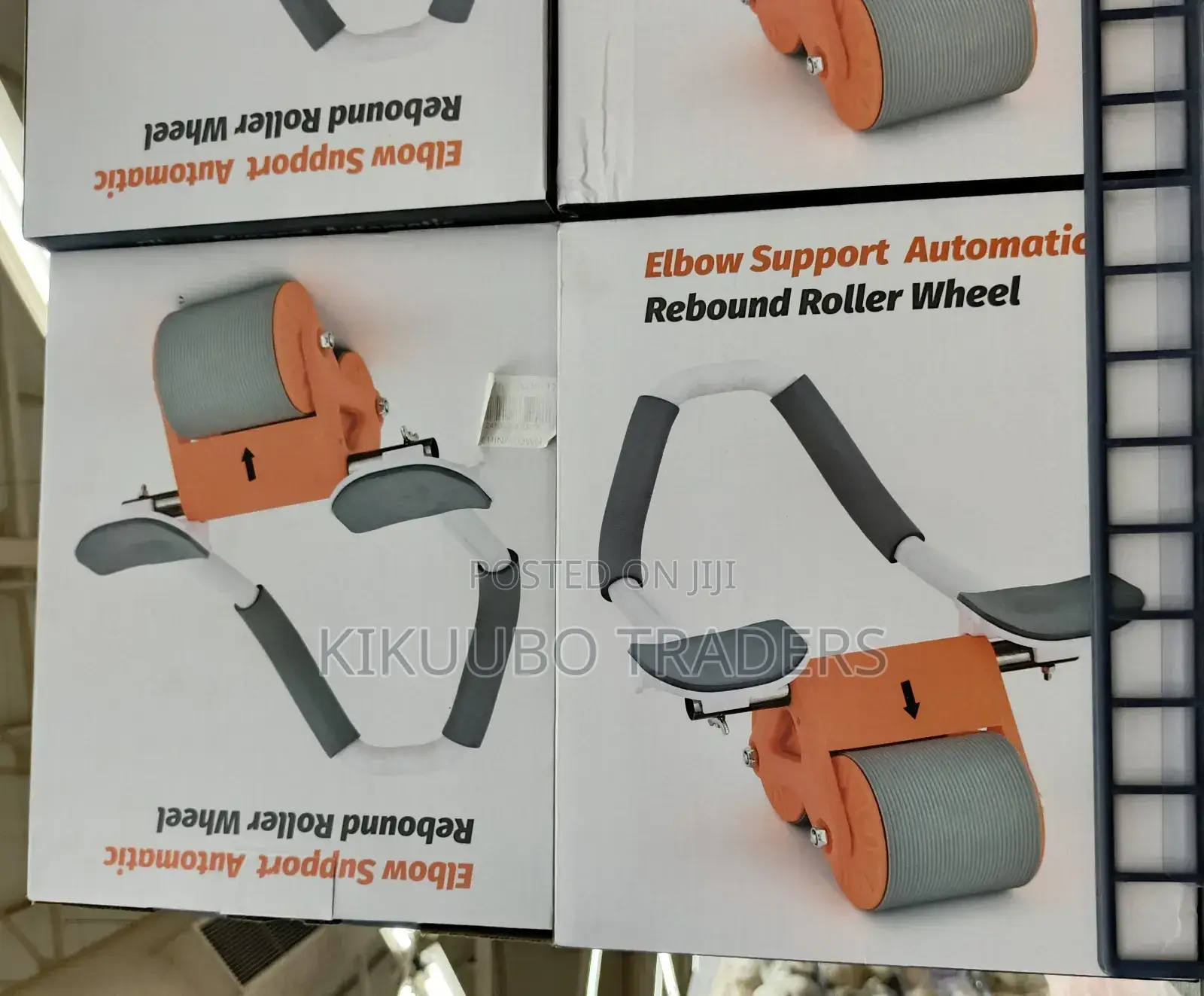 Abdominal Rebound Ab Roller With Elbow Support