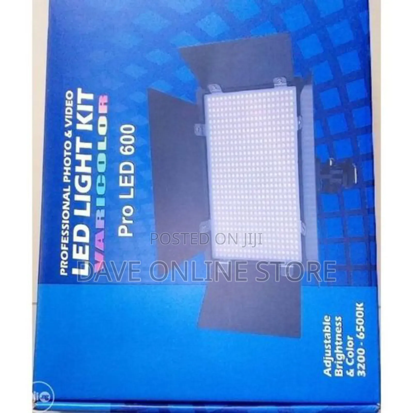 Led Pro Photo Video Led Light Kit (Varicolour) +Tripod