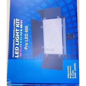Led Pro Photo Video Led Light Kit (Varicolour) +Tripod