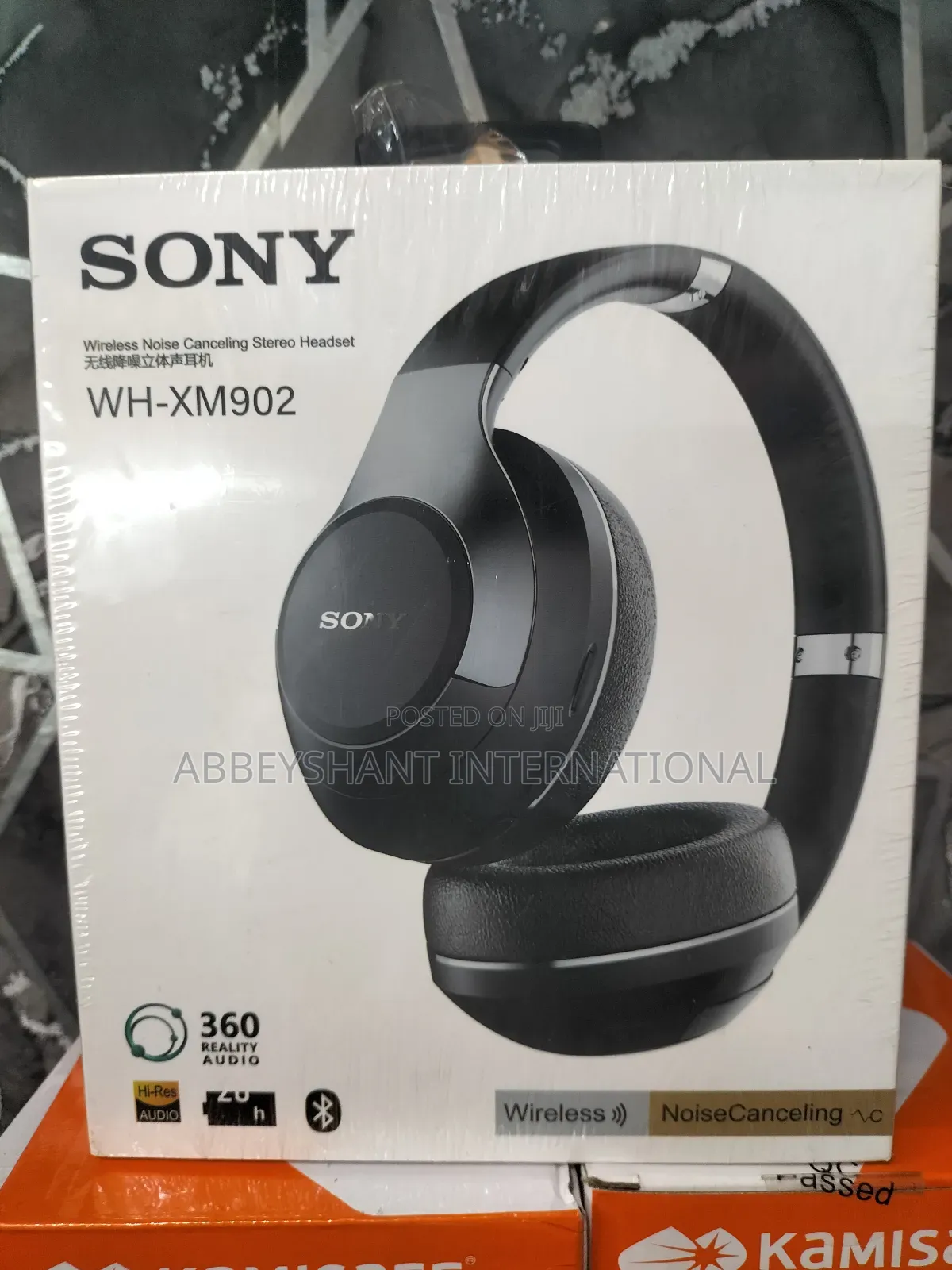 Sony Wh-Xm902 Wireless Noise-Canceling Stereo Headphones