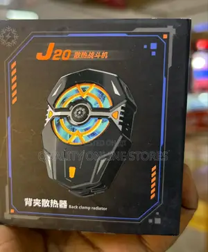 Back Clamp Radiator Phone Cooler