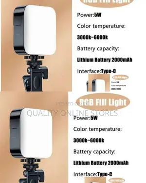 RGB Led Fill Ring Light