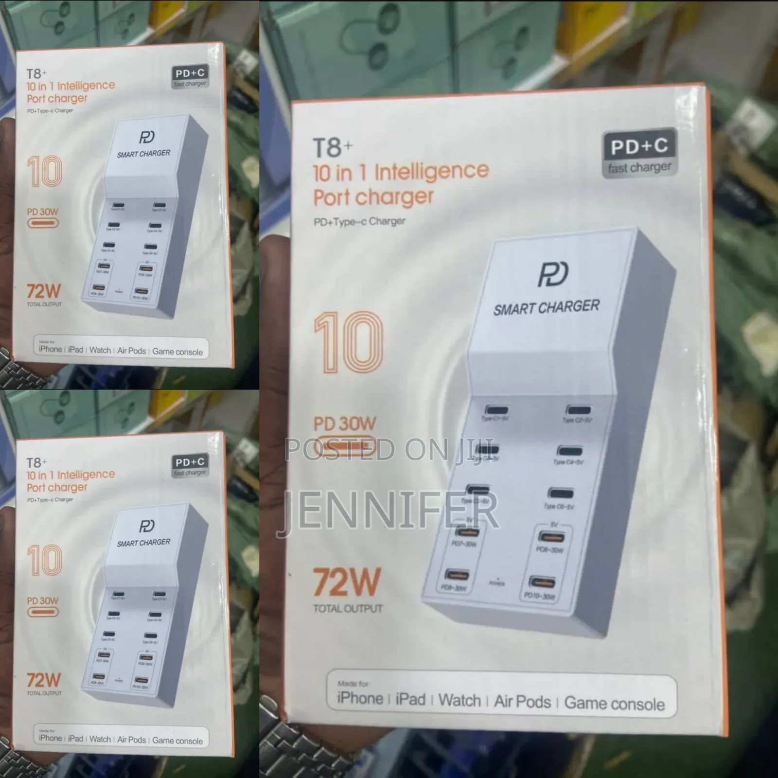 T8 Plus 10in1 Intelligent Port Charger